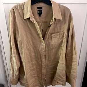 Women’s Gap 100 percent linen shirt